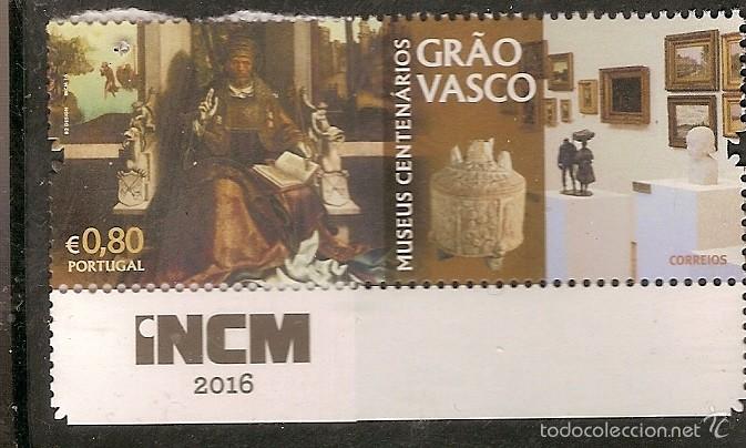 Sellos: Portugal ** & Museos Centenarios, Gr&atilde;o Vasco  2016 (Pub) - Foto 1