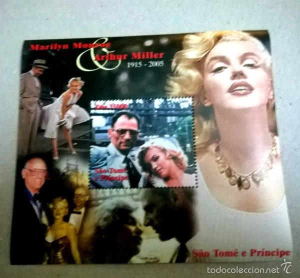 Sellos: HOJA BLOQUE DE MARILYN MONROE - Foto 1