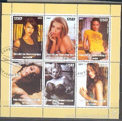 Sellos: Congo & Cinema Stars (7) - Foto 1