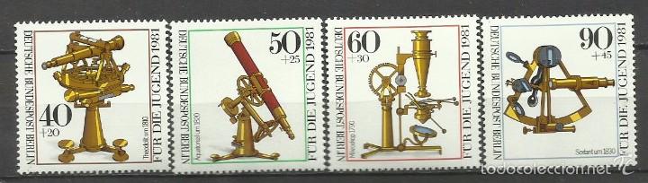 Sellos: SELLO ALEMANIA 1981 TEM&Aacute;TICA INSTRUMENTOS &Oacute;PTICOS - Foto 1