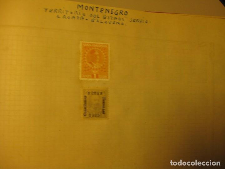Briefmarken: DOS SELLOS ANTIGUOS DE MONTENEGRO