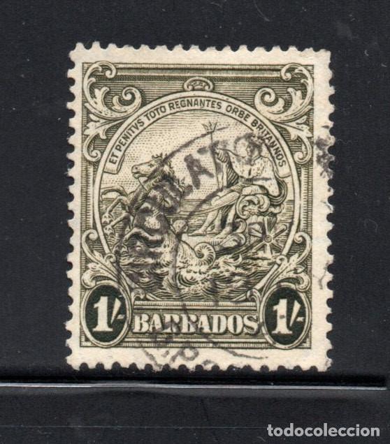 Sellos: BARBADOS 174A - A&Ntilde;O 1938 - DIOS NEPTUNO - Foto 1