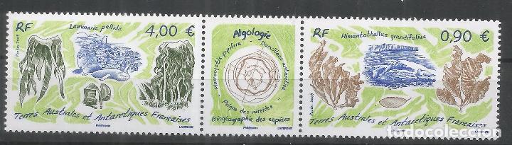 Selos: TAAF ANTARTCTIC ANTARTIDA POLO SUR ALGAS MAR FLORA MARINA