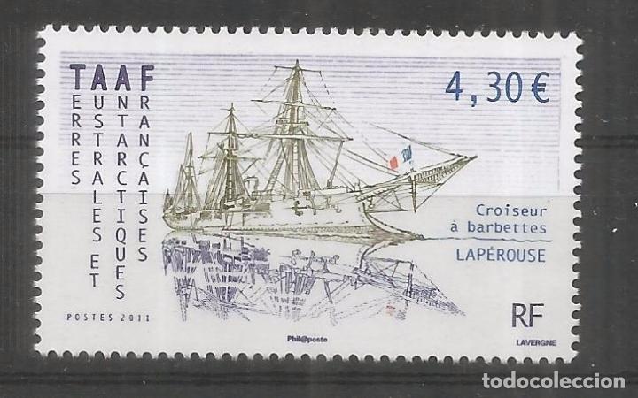 Timbres: TAAF ANTARTCTIC ANTARTIDA POLO SUR VELERO LAPEROUSE