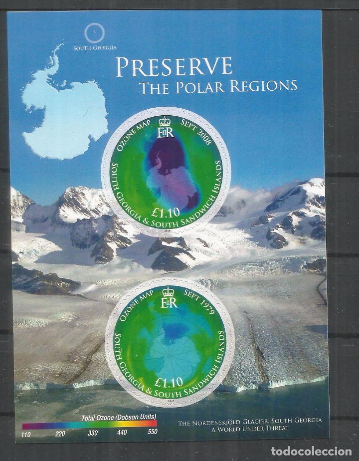 Selos: SOUTH GEORGIA ANTARTIDA PRESERVE POLAR REGIONS CAPA OZONO