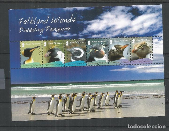 Selos: FALKLAND ISLANDS AVE PAJARO PING&Uuml;INO