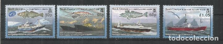 Selos: SOUTH GEORGIA ANTARTIDA POLO SUR ANTARCTIC BUQUES POLARES PESCA FISH