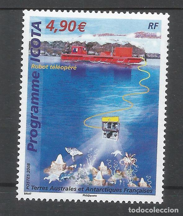 Timbres: TAAF ANTARTCTIC ANTARTIDA POLO SUR PROGRAMA ICOTA INVESTIGACION SUBMARINA