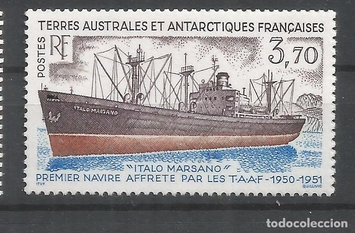 Briefmarken: TAAF ANTARTIDA POLO SUR MISION BUQUE ITALO MARSANO