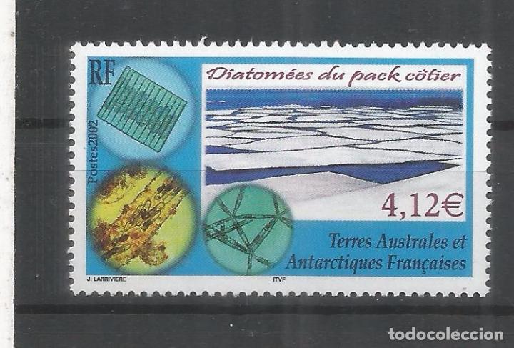 Stamps: TAAF ANTARTCTIC ANTARTIDA POLO SUR DIATOMEA FAUNA FLORA