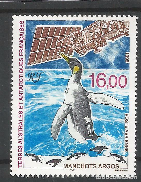 Stamps: TAAF ANTARTCTIC ANTARTIDA POLO SUR PING&Uuml;INO SATELITE AVE PAJARO ARGOS