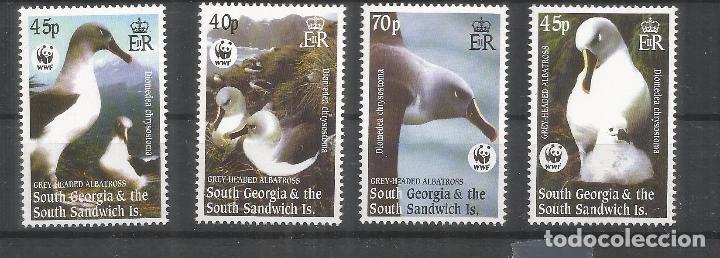 Briefmarken: SOUTH GOERGIA ANTARTIDA POLO SUR ANTARCTIC ALBATROS BIRD PAJARO AVE