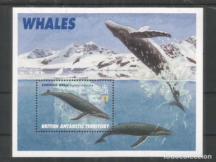 Briefmarken: BRITISH ANTARCTIC TERRITORY  ANTARTIDA POLO SUR ANTARCTICA BALLENA WHALE MAMIFERO