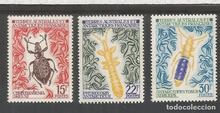 Briefmarken: TAAF ANTARTCTIC ANTARTIDA POLO SUR INSECTOS