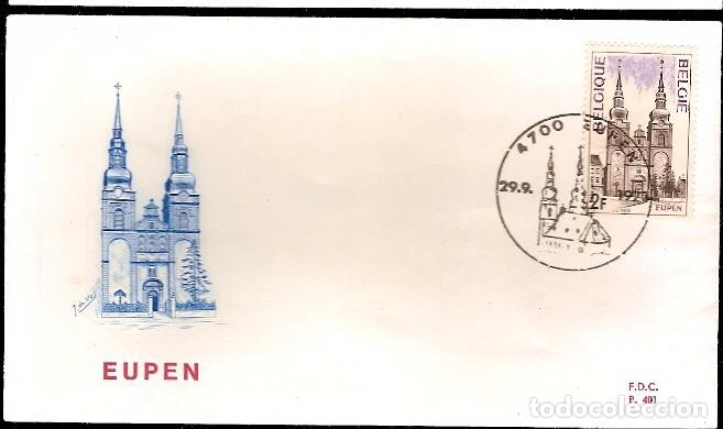 Sellos: B&eacute;lgica & FDC Serie Turismo, Eupen 1973 (1685) - Foto 1