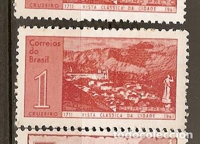 Sellos: Brasil * & Centenario de la Ciudad de Ouro Preto 1961 (706) - Foto 1