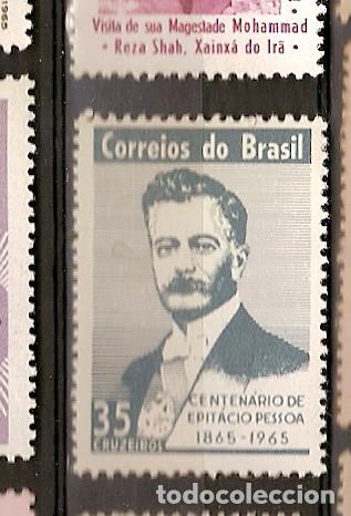 Sellos: Brasil * &  Centenario del Nacimiento de Epitacio Pessoa 1865-1965 (775) - Foto 1