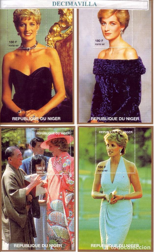 Sellos: NIGER, 1997, LADY DIANA, PRVR262 - Foto 3