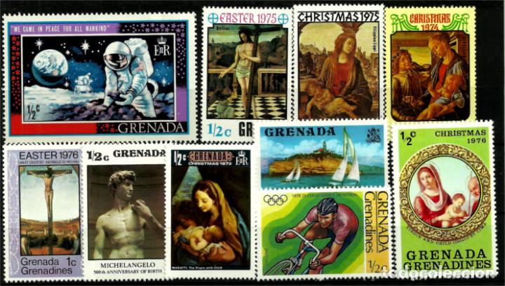 Sellos: LOTE DE SELLOS DE GRENADA - Foto 1