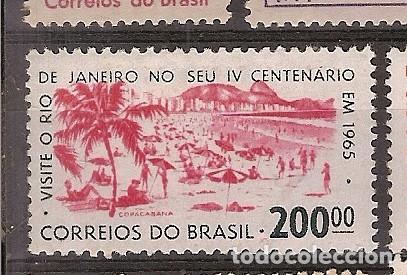 Sellos: Brasil ** & IV Centen&aacute;rio da Cidade do Rio de Janeiro,  1964 (759) - Foto 1