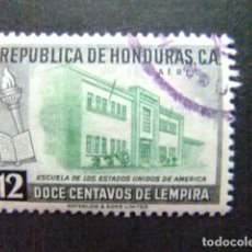 Sellos: HONDURAS 1956 ESCUELA DE LOS ESTADOS UNIDOS DE AMERICA YVERT PA 233 º FU. Lote 90224752