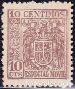 Timbres: SELLO FISCAL - ESPECIAL MOVIL - 10 CENTIMOS