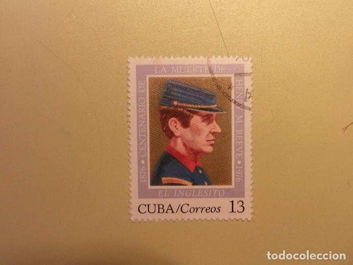 Sellos: CUBA 1976 - CENTENARIO MUERTE HENRY M. REEVE - Foto 1