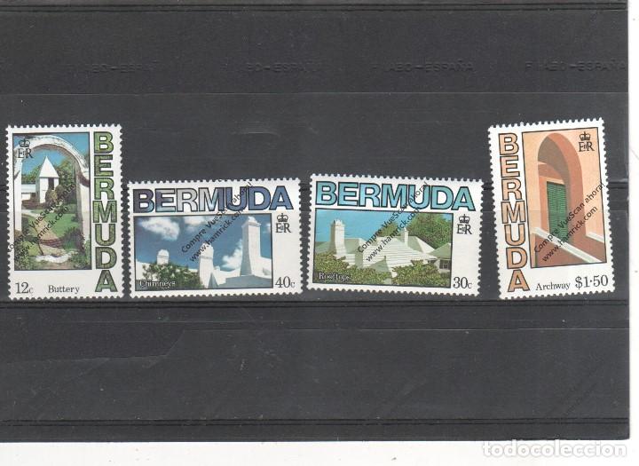 Timbres: BERMUDA N&ordm; 451 AL 454 (**)