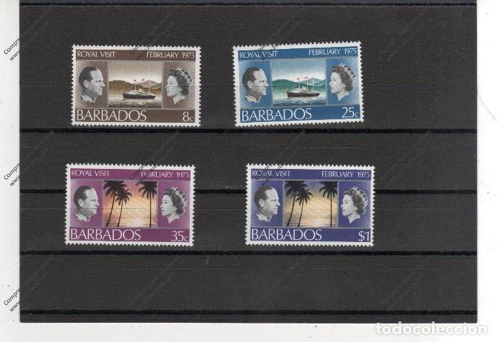 Timbres: Barbude n&ordm; 393 al 396 (**)