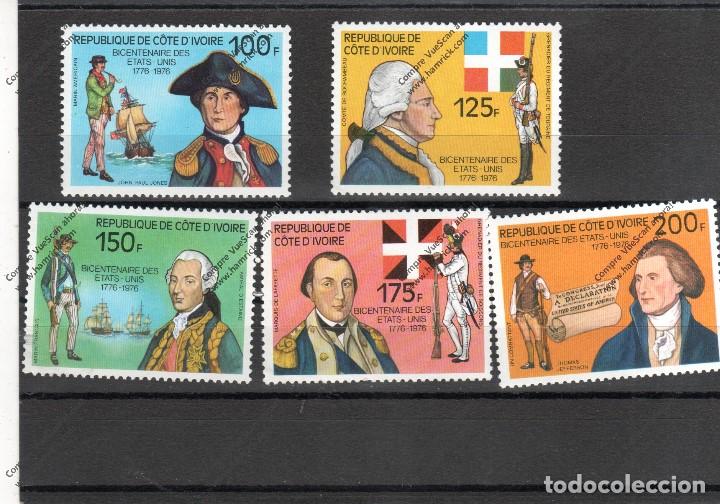 Timbres: Cote de  ivoire N&ordm; 409 al 413 (**)