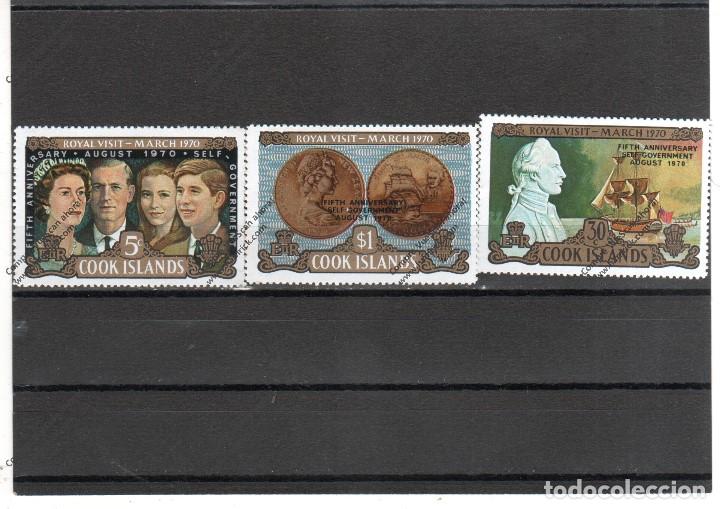 Briefmarken: cook n&ordm; 249 al 251 (**)