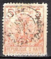 Sellos: HAITI 1891 - USADO - Foto 1