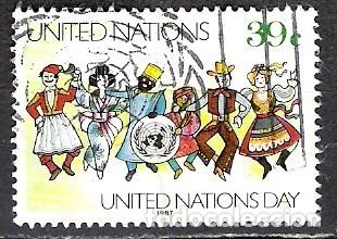 Sellos: NACIONES UNIDAS 1987 - USADO - Foto 1