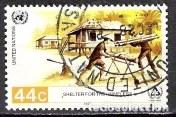 Sellos: NACIONES UNIDAS 1987 - USADO - Foto 1
