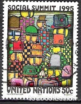 Sellos: NACIONES UNIDAS 1995 - USADO - Foto 1