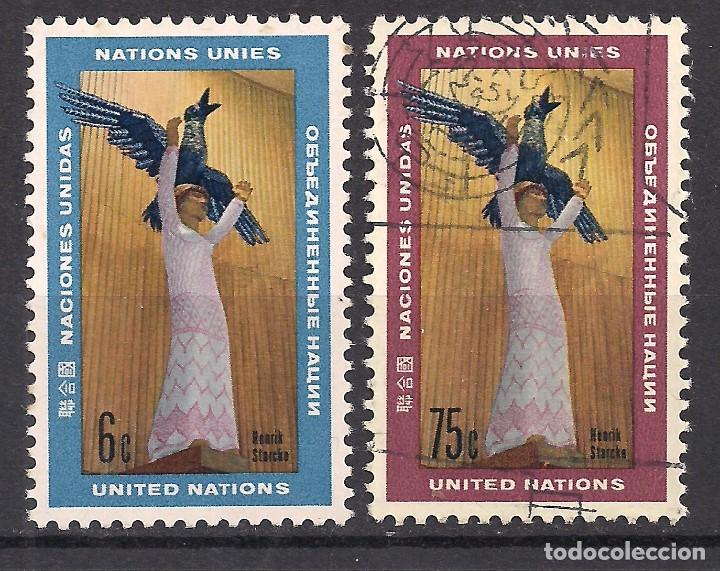 Sellos: NACIONE UNIDAS 1968 - USADO - Foto 1