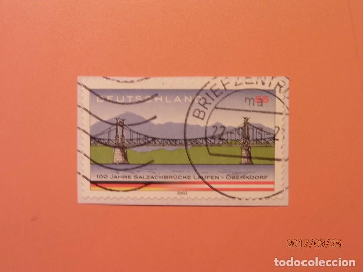 Sellos: ALEMANIA - PUENTES. - Foto 1