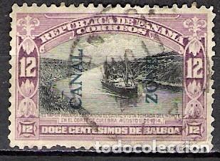 Sellos: PANAMA 1918 - USADO - Foto 1