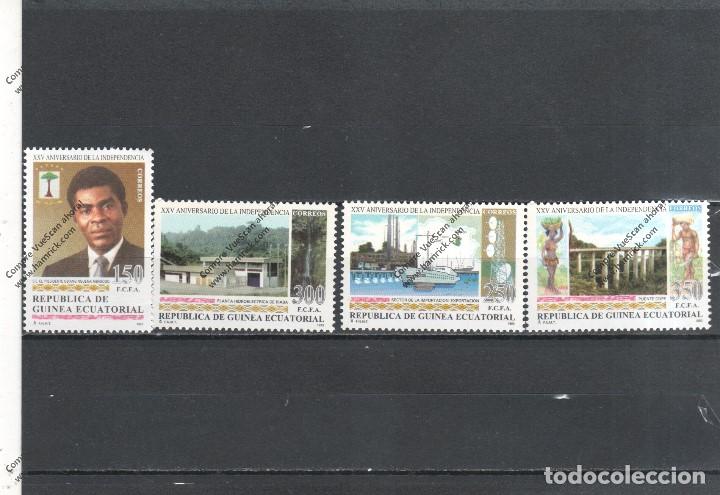 Selos: Guinee Equatoriale  N&ordm; 301 al 304 (**)
