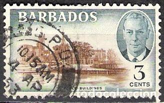 Sellos: BARBADOS 1950 - USADO - Foto 1