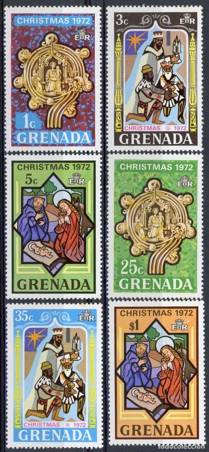 Sellos: Granada 1972 Ivert 451/6 *** Navidad - Foto 1