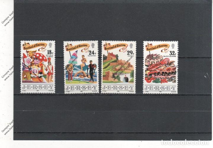 Sellos: Jersey n&ordm; 510 al 513  (**) - Foto 1