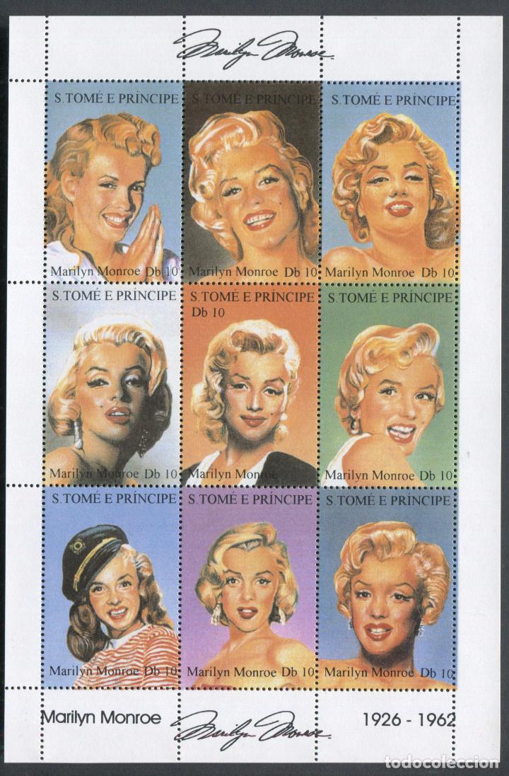 Sellos: SELLOS S. TOME E PRINCIPE 1995 MARILYN MONROE - Foto 1