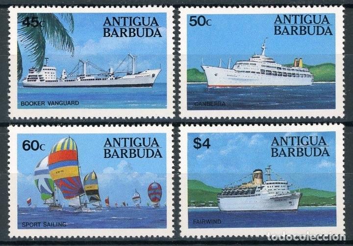 Sellos: Antigua 1984 Ivert 735/8 * Barcos - Foto 1