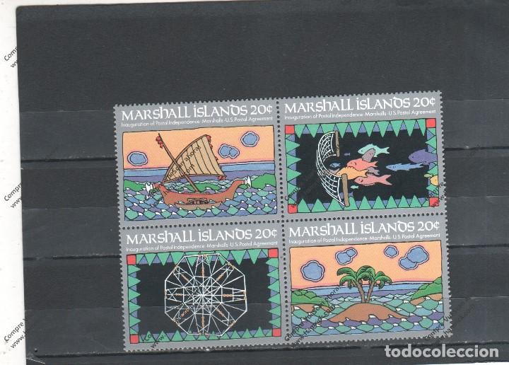 Sellos: Marshall n&ordm;  41 AL 44 (**) - Foto 1