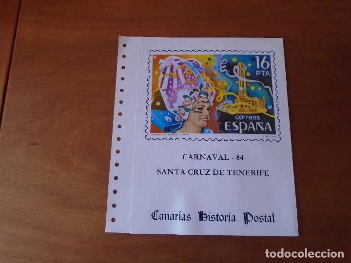 Stamps: DOCUMENTO FILAT&Eacute;LICO CON SOBRE PRIMER D&Iacute;A Y MATASELLOS ESPECIAL FECHA 5 MARZO 1984 EDICI&Oacute;N NUMERADA