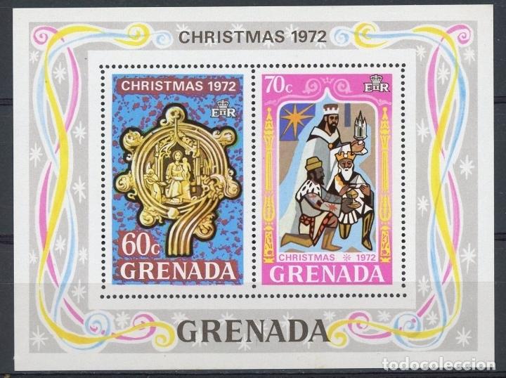 Sellos: Granada 1972 HB Ivert 24 *** Navidad - Foto 1