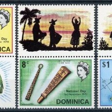 Sellos: DOMINICA 1970 IVERT 300/2 *** FIESTA NACIONAL 