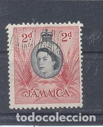 Sellos: JAMAICA,1956/58, USADO - Foto 1