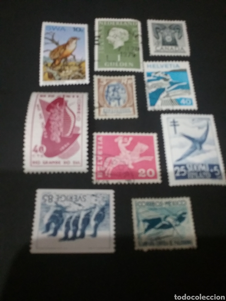 Francobolli: Sellos in clasificar. Matasellados con resto/se&ntilde;al de bisagra. Mas en mi tienda! - calajo10 - (L7).